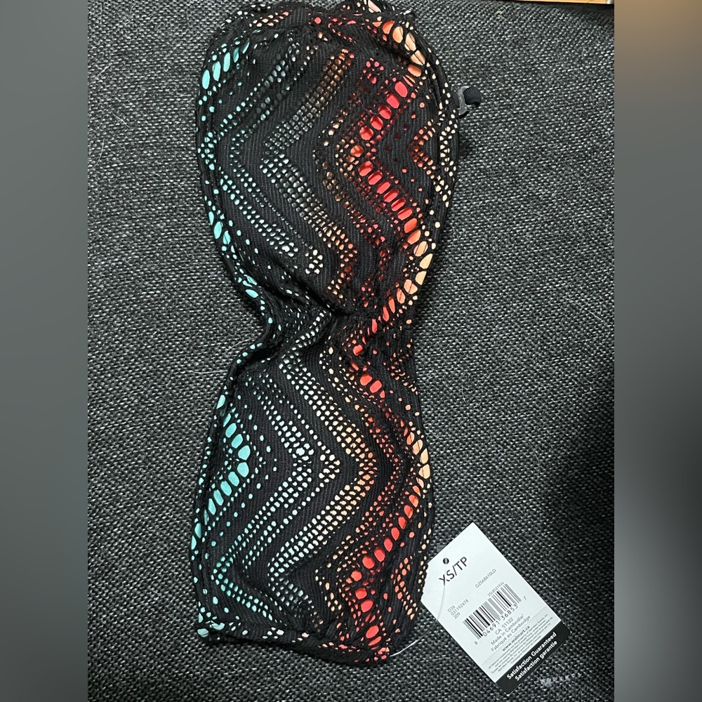 FREE WITH BUNDLE Black Multicolor Women Swim Bikini